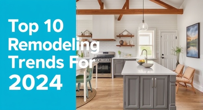 Top 10 home remodeling trends for 2024