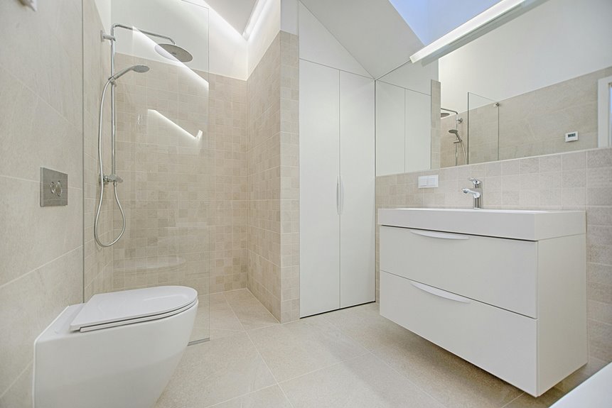 minimalist bathroom design transformation